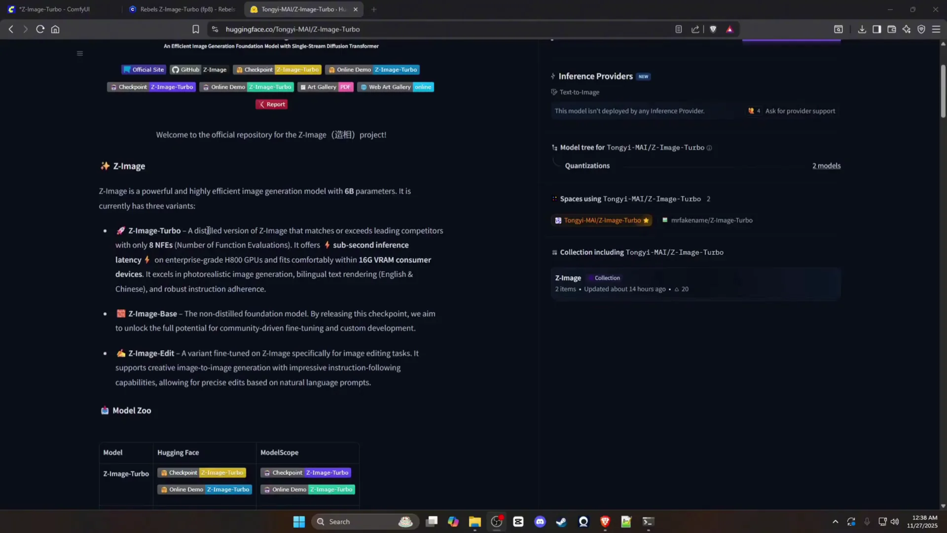 Z-image Turbo on Low VRAM: Fast 8-Step Workflow Explained screenshot 3