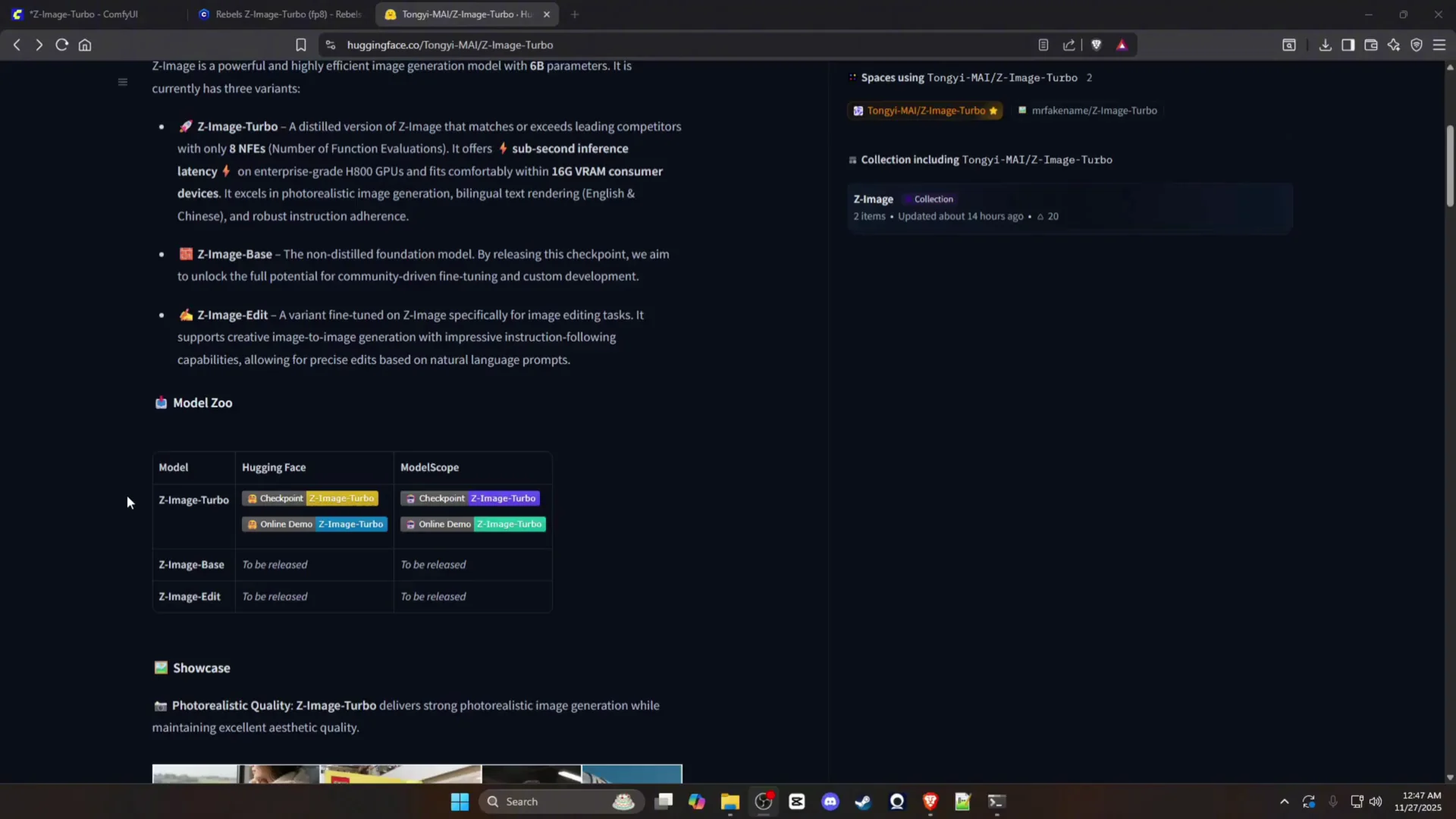 Z-image Turbo on Low VRAM: Fast 8-Step Workflow Explained screenshot 4