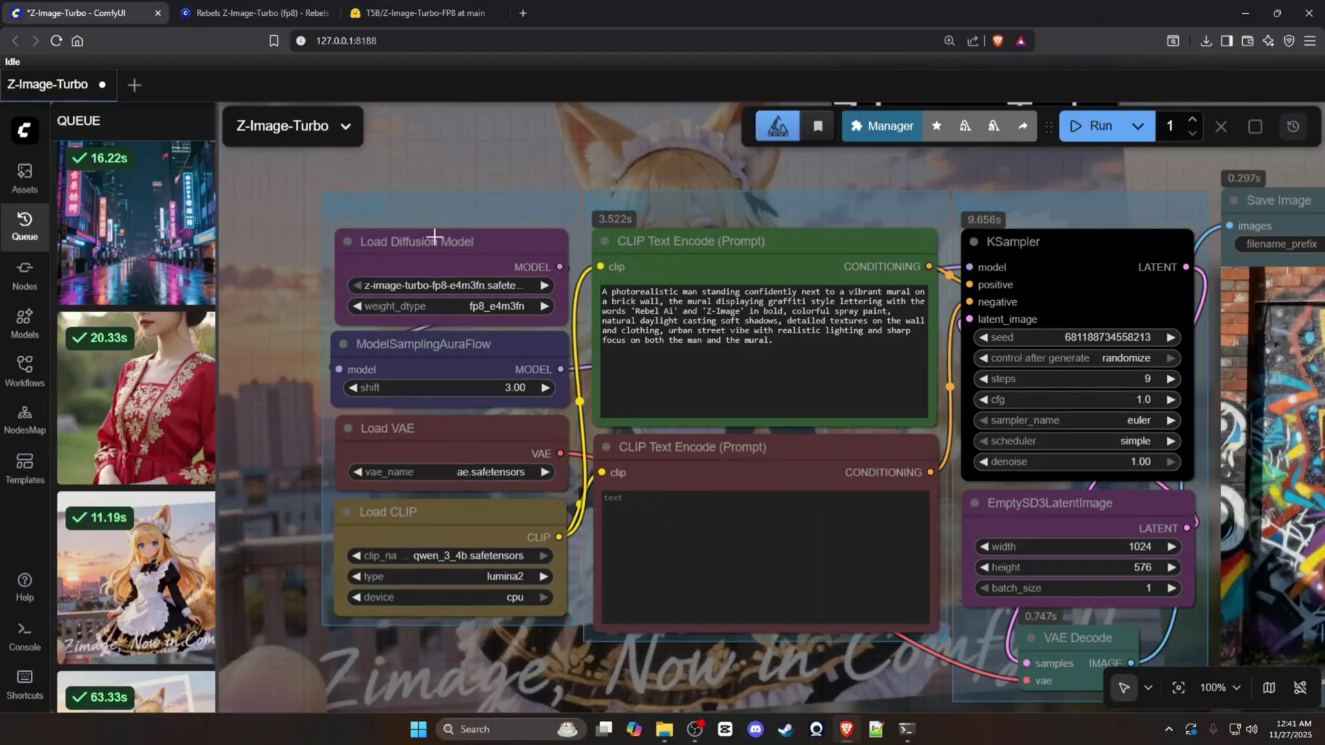 Z-image Turbo on Low VRAM: Fast 8-Step Workflow Explained screenshot 7