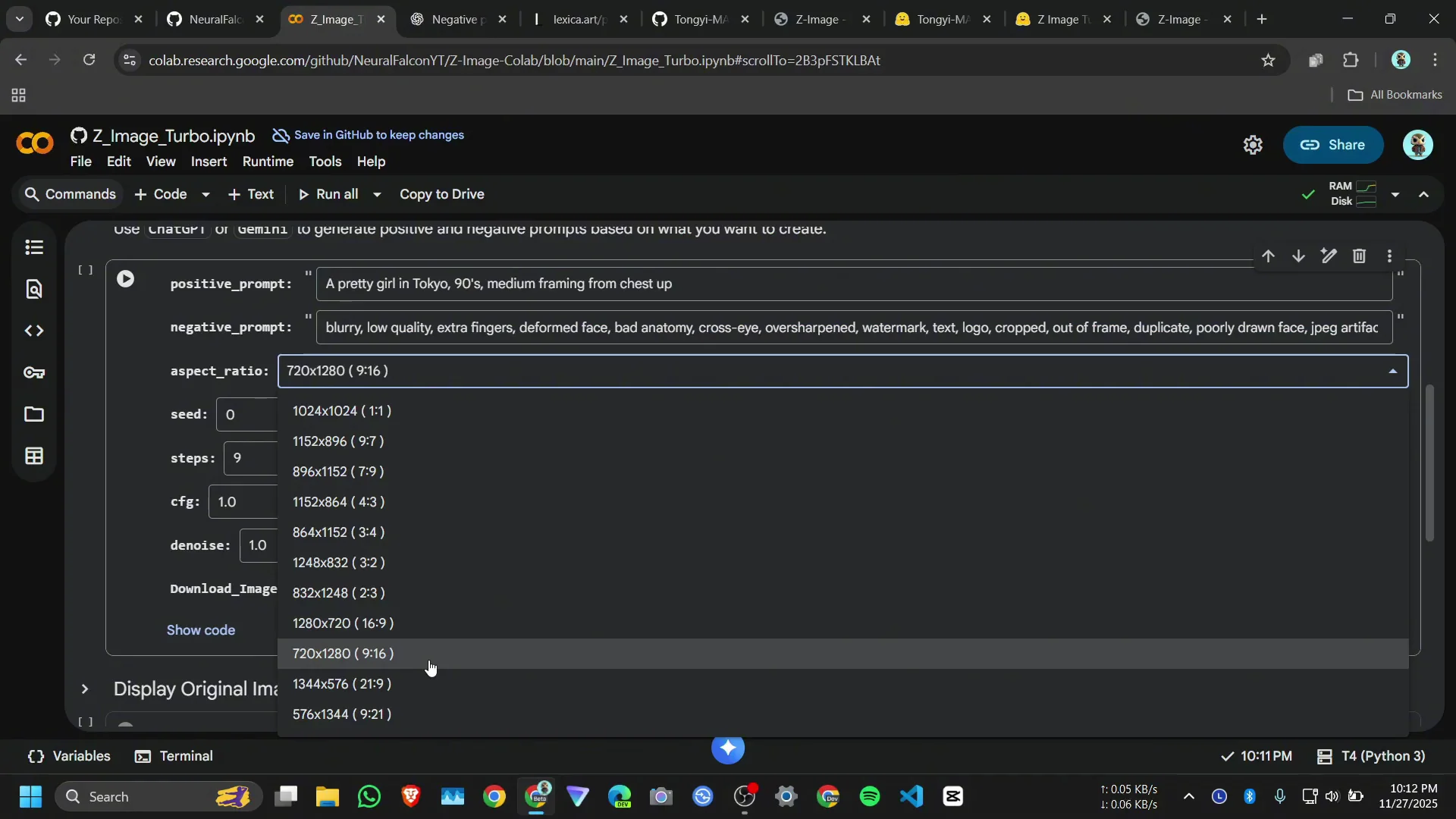 Google Colab Guide: Install Alibaba Z-Image Turbo for Text-to-Image screenshot 6